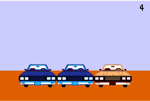 Dispararle a los autos viejos